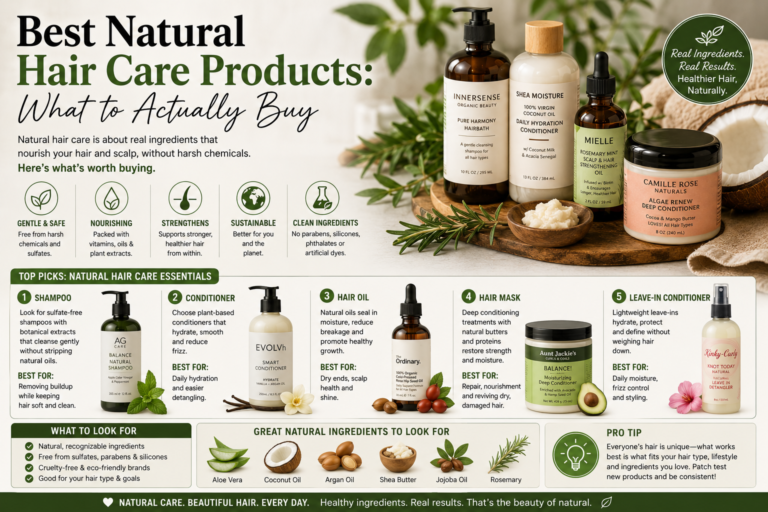Best Natural Hair Care Products: What’s Actually Worth Buying
