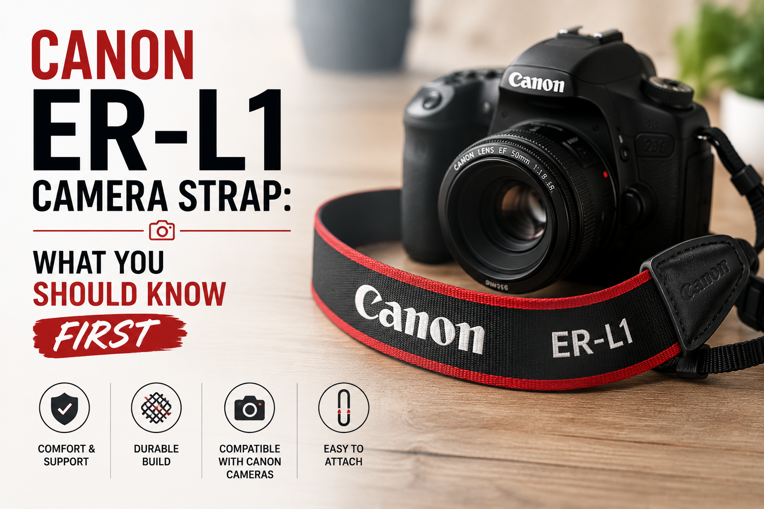 Canon ER-L1 Camera Strap: What You Should Know First