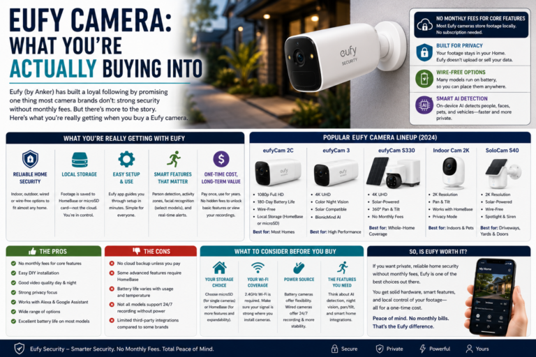 Eufy Camera: What You’re Actually Buying Into