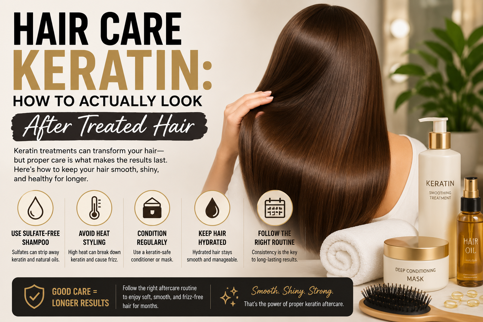 Hair Care Keratin: How to Actually Look After Treated Hair