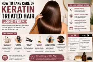 How to Take Care of Keratin Treated Hair Long-Term