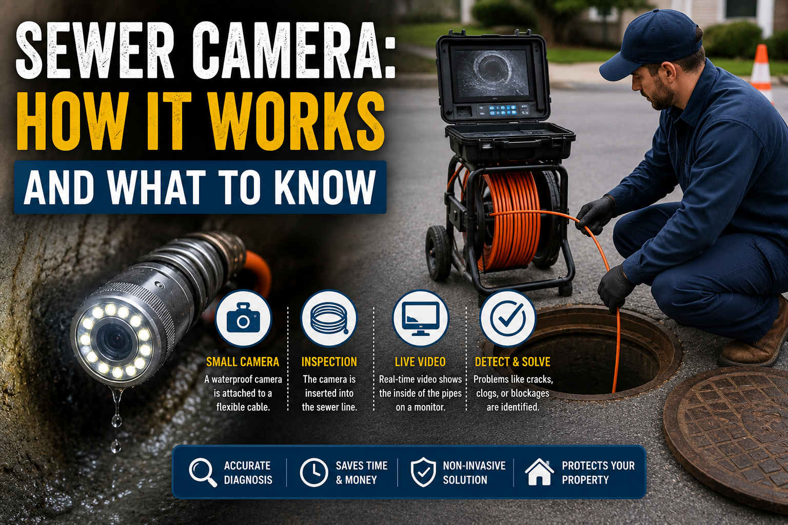 Sewer Camera: What It Is and How It Works
