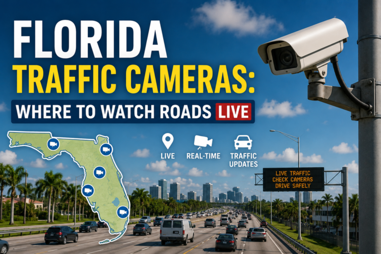 Florida Traffic Cameras: Where to Watch Roads Live