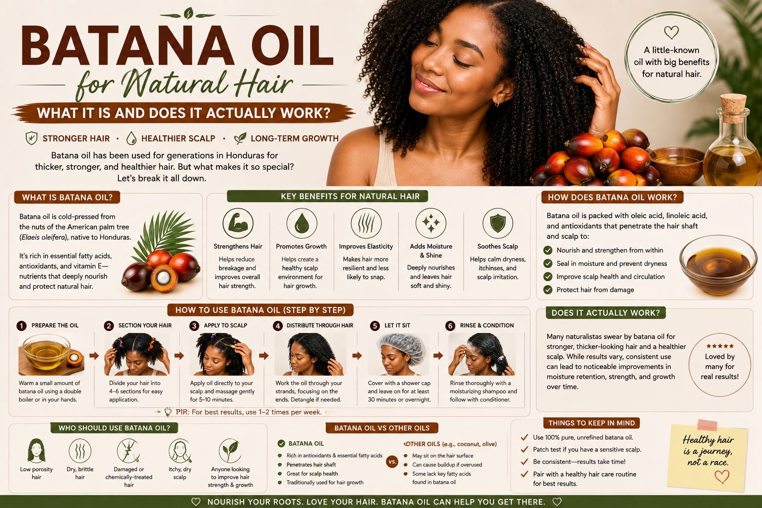 Batana Oil for Natural Hair — What It Is and Does It Actually Work?