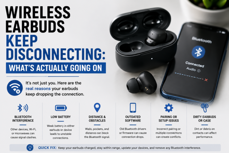 Wireless Earbuds Keep Disconnecting: What’s Actually Going On honest review 2026