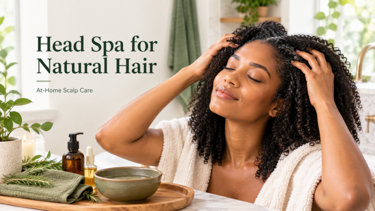 Head Spa for Natural Hair — What It Is, How to Do It at Home, and Why It Works honest review 2026