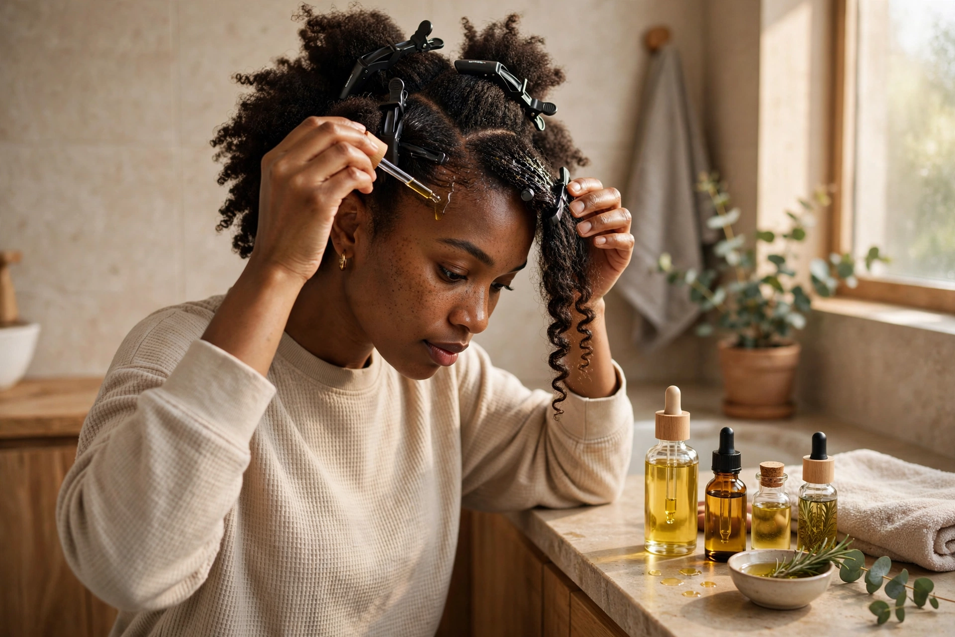 Pre-Poo Treatment for Natural Hair: What It Is, How to Do It Right & 3 DIY Recipes