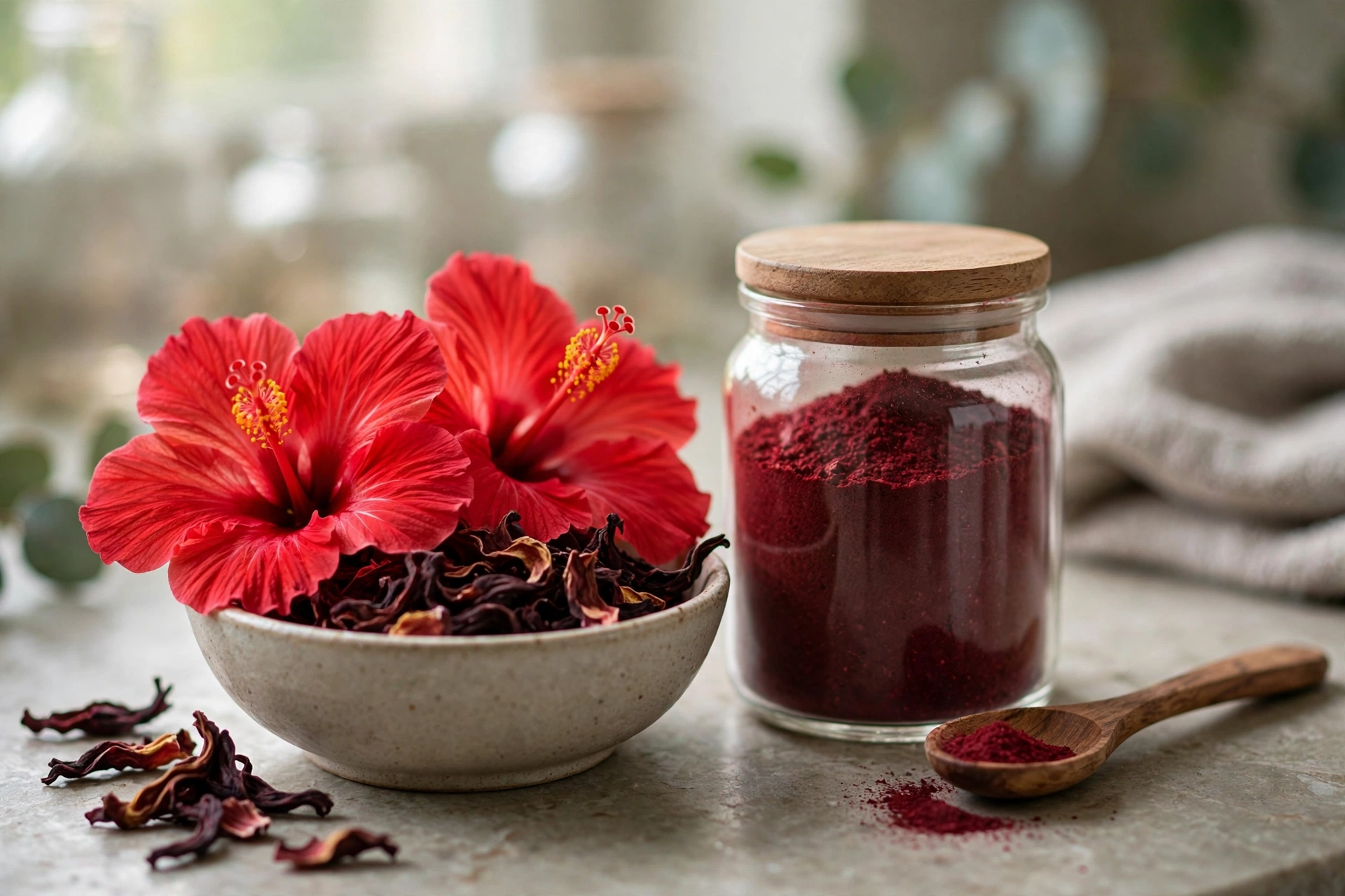 Hibiscus for Natural Hair: Honest Benefits, What It Can’t Do & DIY Recipes